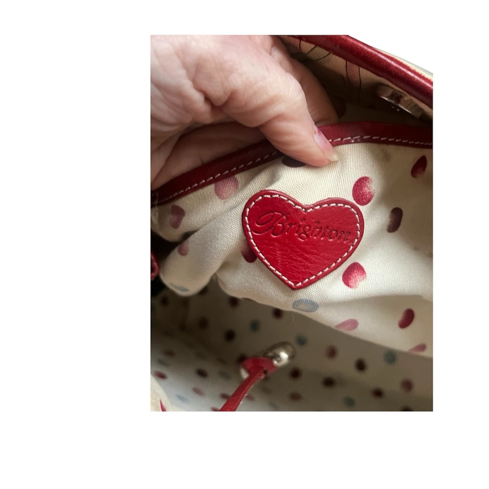 Brighton Lilly Sharon Coated Canvas Tote or Shoulder Handbag. - Picture 7 of 11